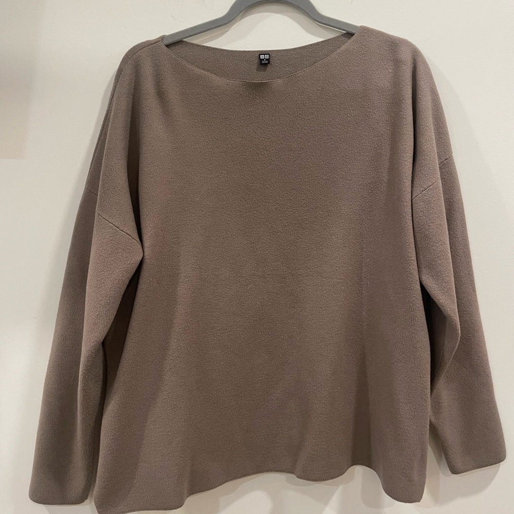Uniqlo Souffle Yarn Boat Neck Sweater Size M - Picture 3 of 6